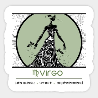 Virgo Season - Zodiac Graphic Sticker
